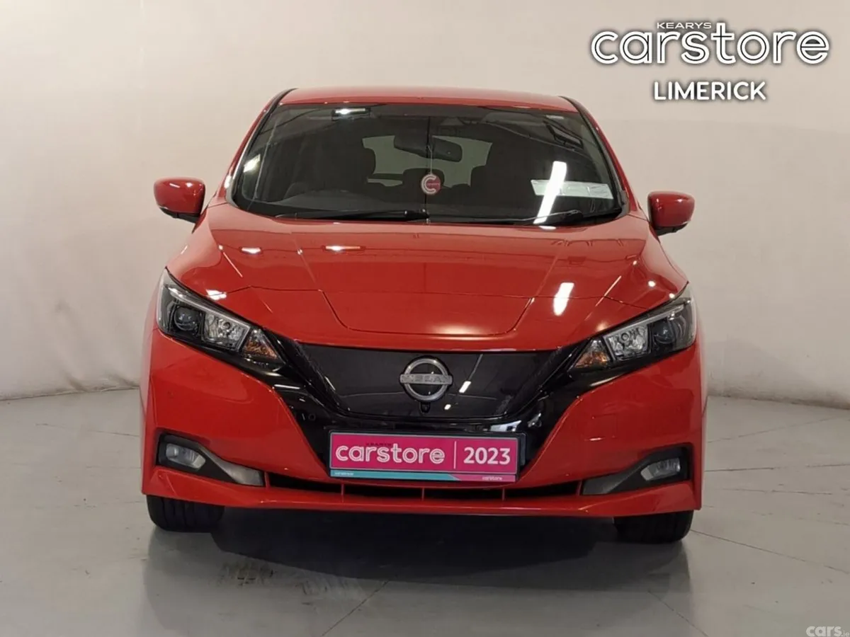 Nissan Leaf Hatchback, Electric, 2023, Red