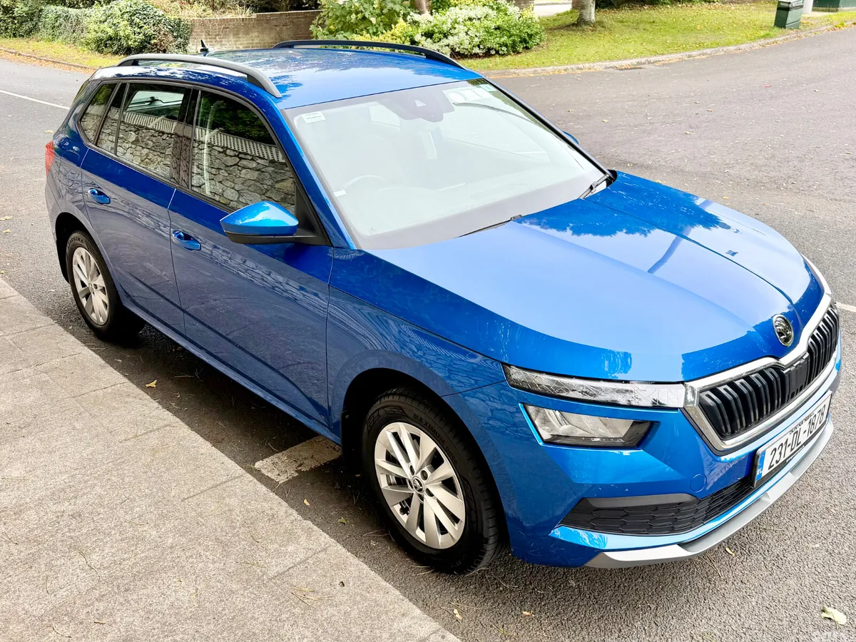 Skoda Kamiq Hatchback, Petrol, 2023, Blue