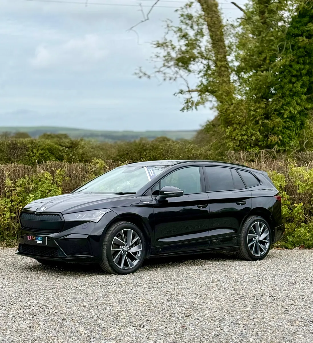 Skoda Enyaq Estate, Electric, 2025, Black