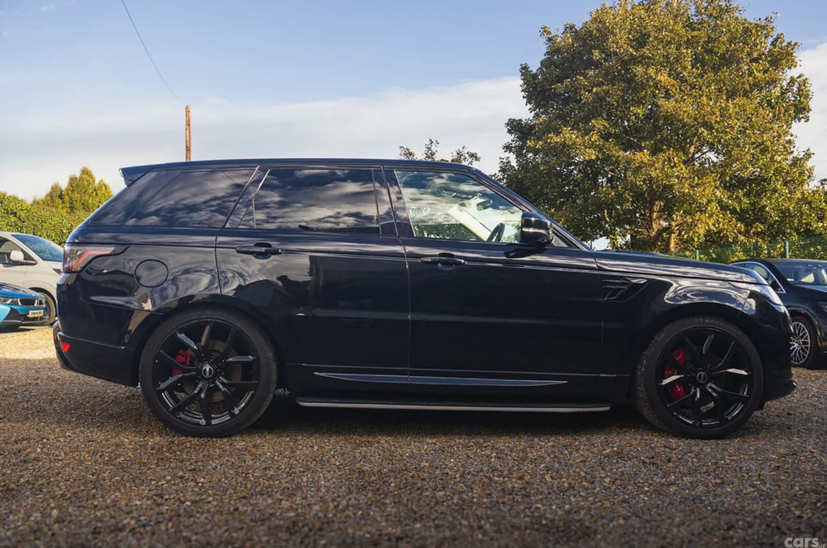 Land Rover Range Rover Sport SUV, Petrol Plug-in Hybrid, 2020, Black