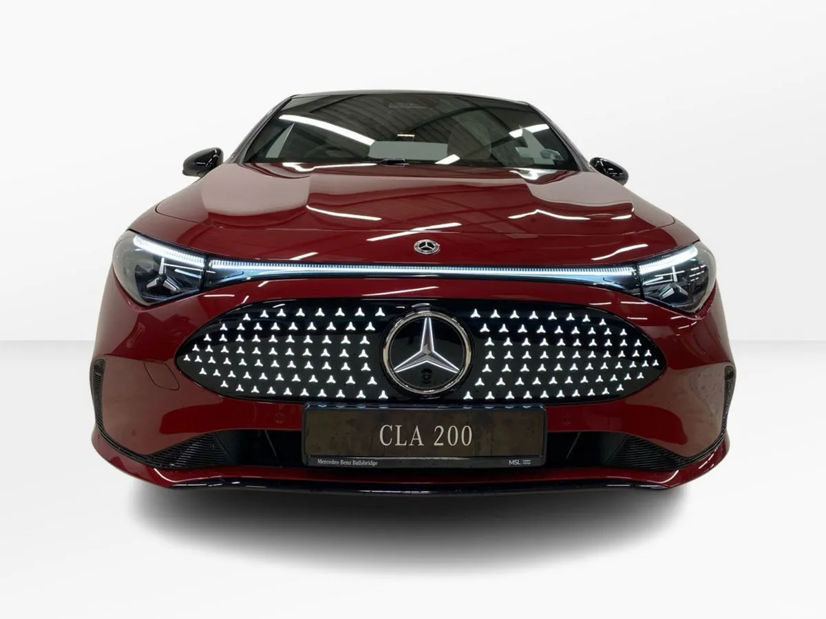Mercedes-Benz CLA Saloon, Electric, 2026, Red