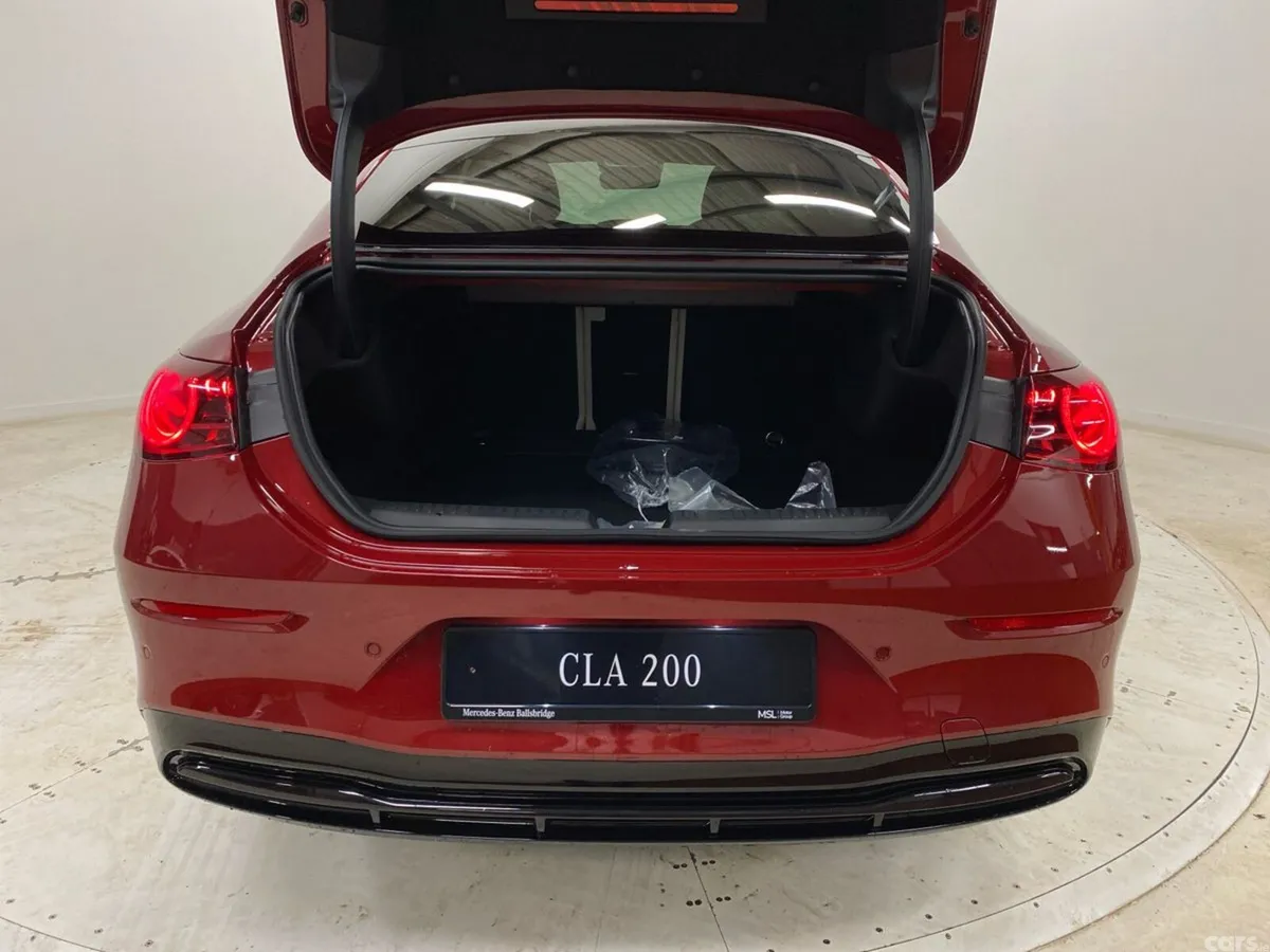 Mercedes-Benz CLA Saloon, Electric, 2026, Red