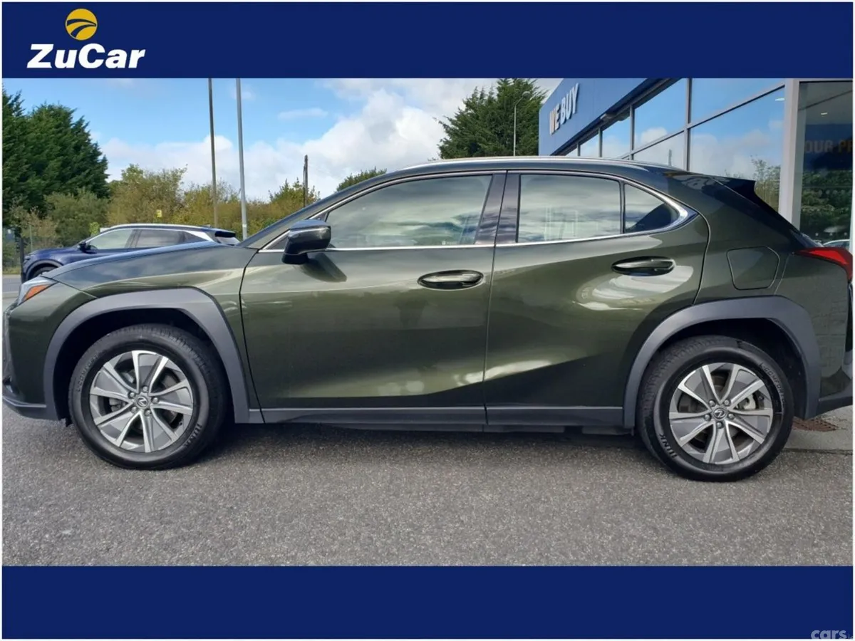 Lexus UX SUV, Electric, 2024, Green