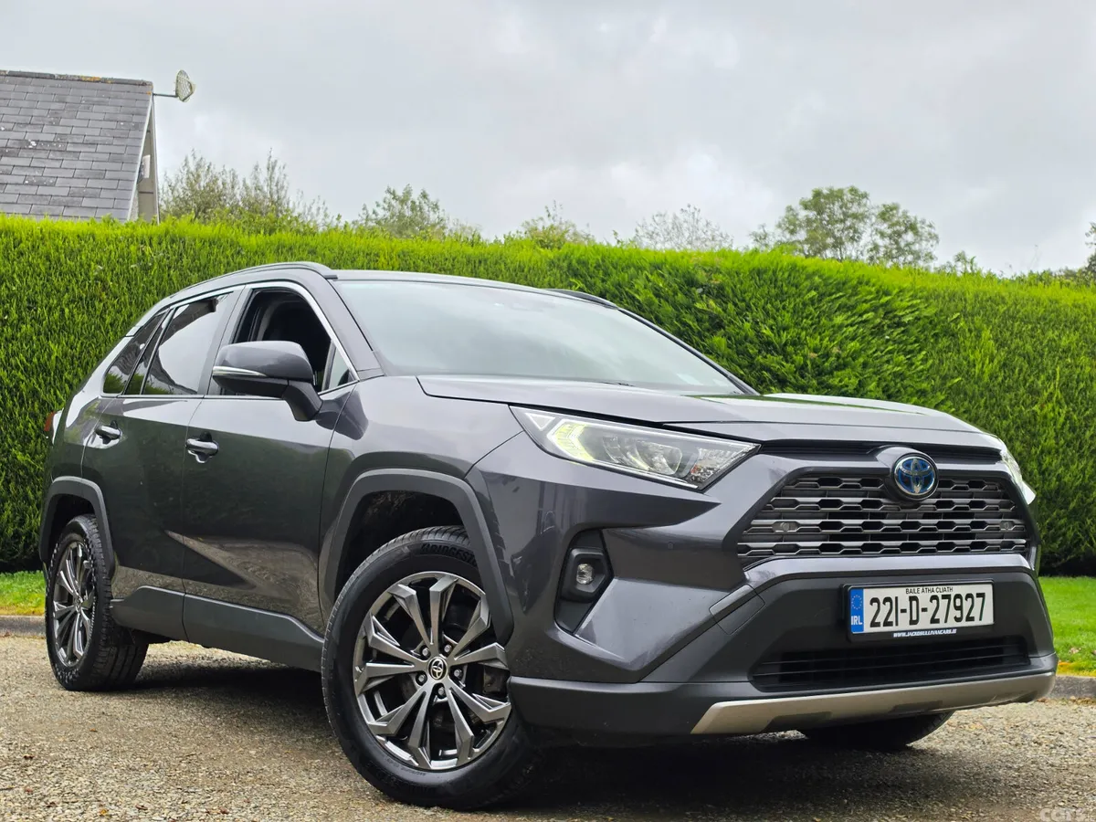 Toyota RAV4 SUV, Petrol Hybrid, 2022, Grey