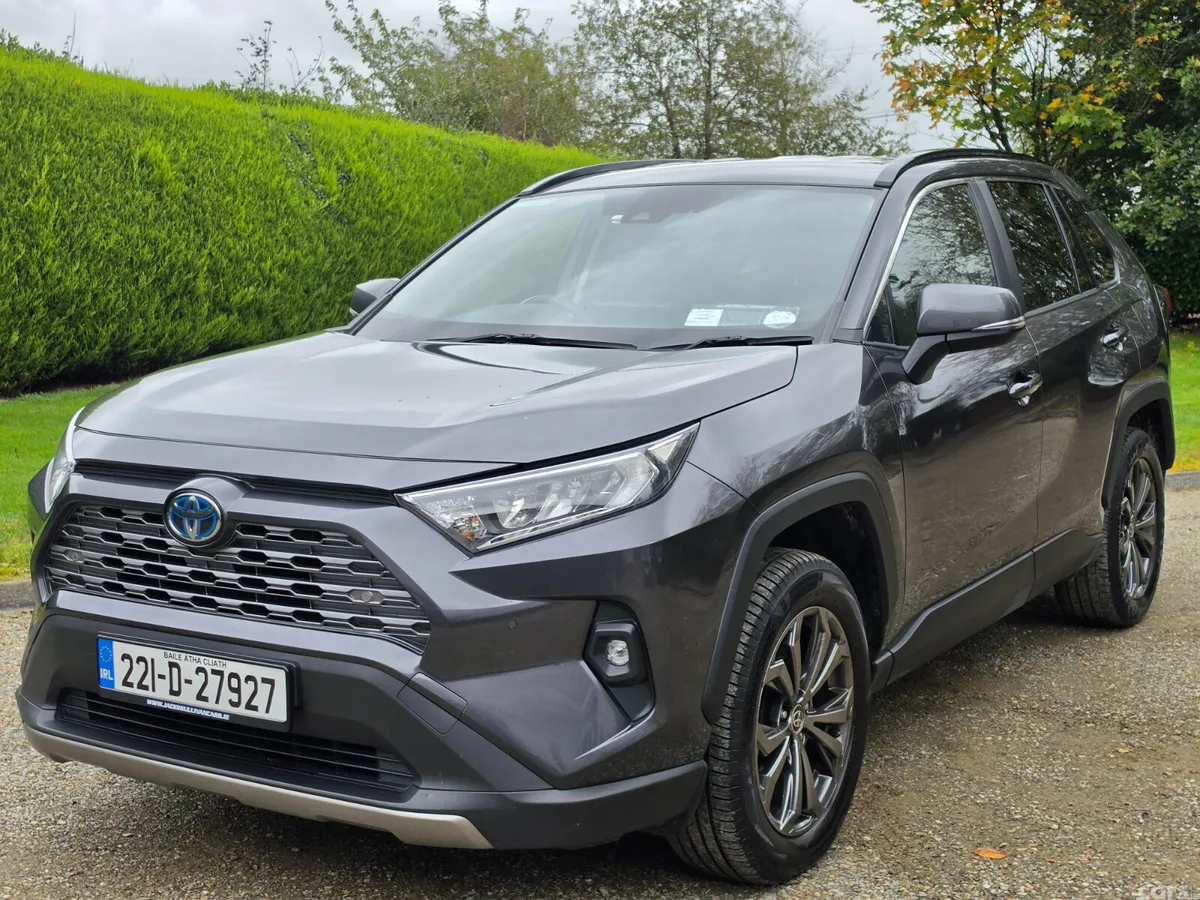 Toyota RAV4 SUV, Petrol Hybrid, 2022, Grey