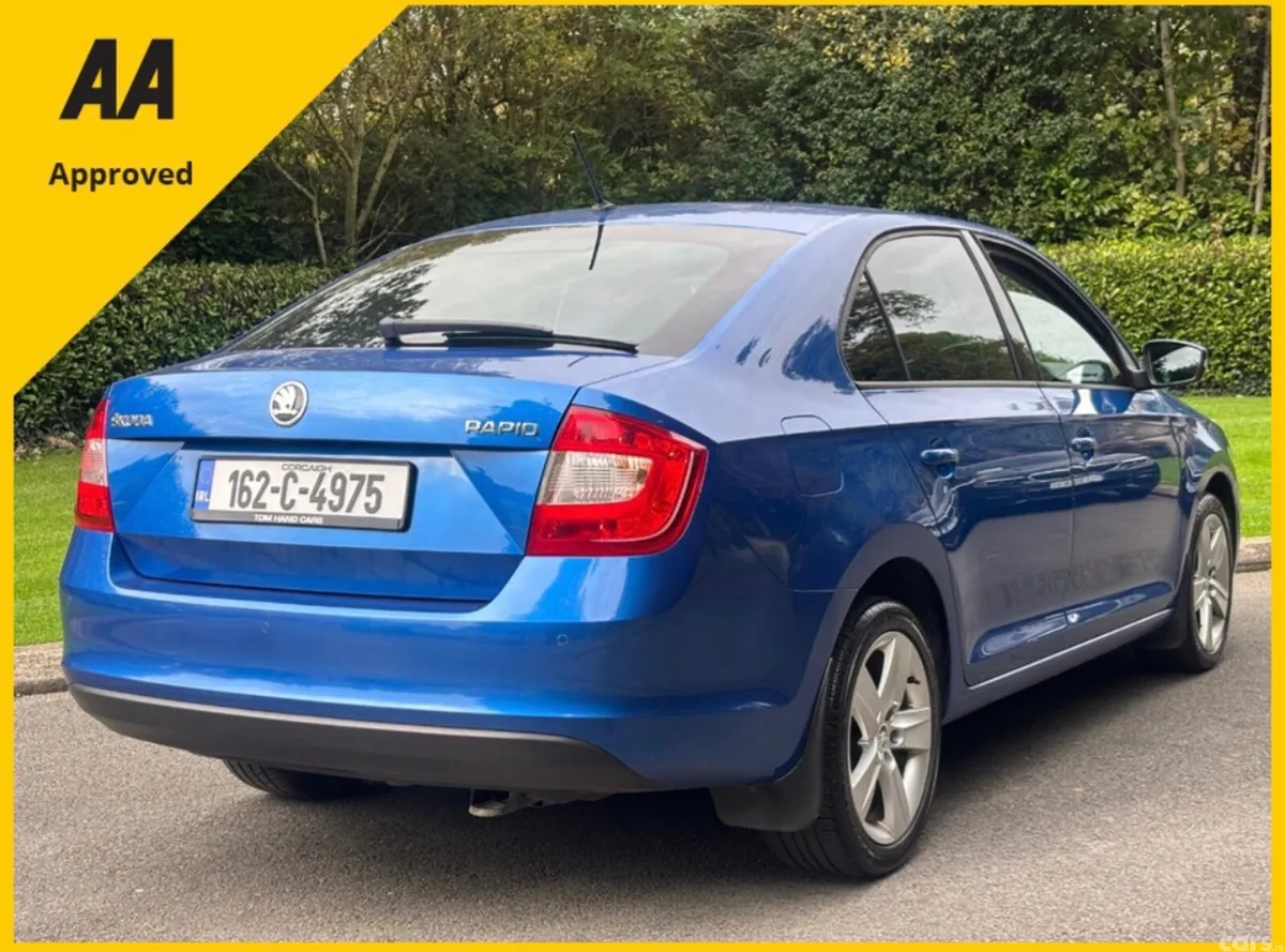 Skoda Rapid Saloon, Petrol, 2016, Blue