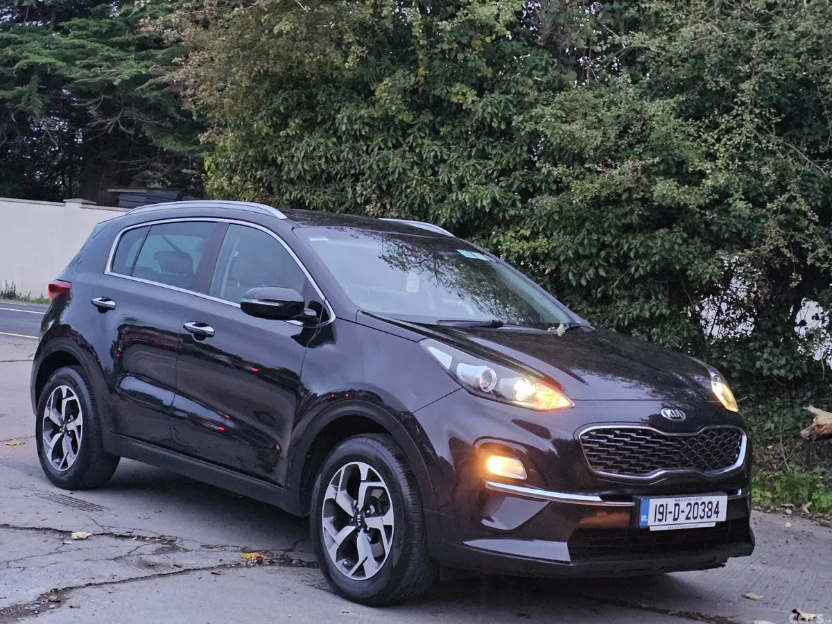 Kia Sportage SUV, Diesel, 2019, Black