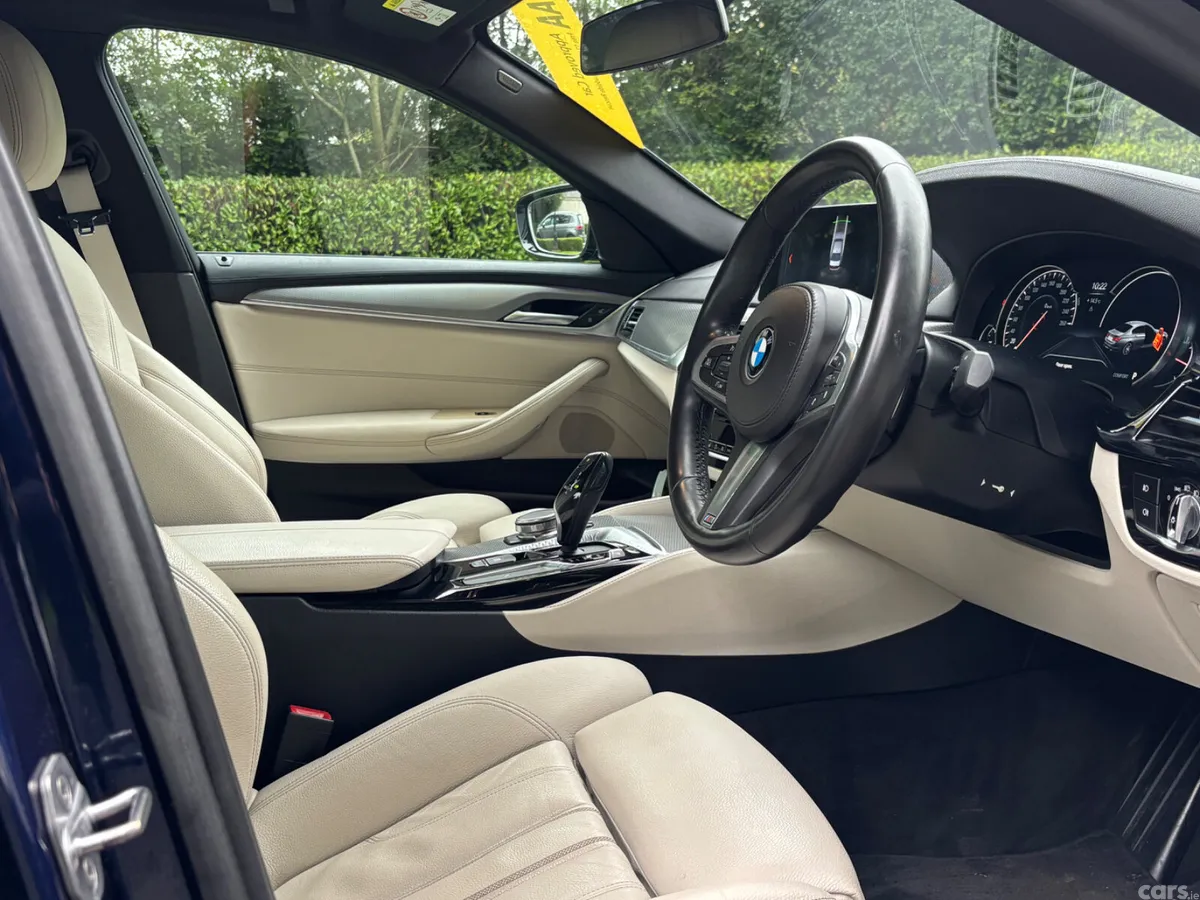 BMW 5-Series Saloon, Diesel, 2018, Blue