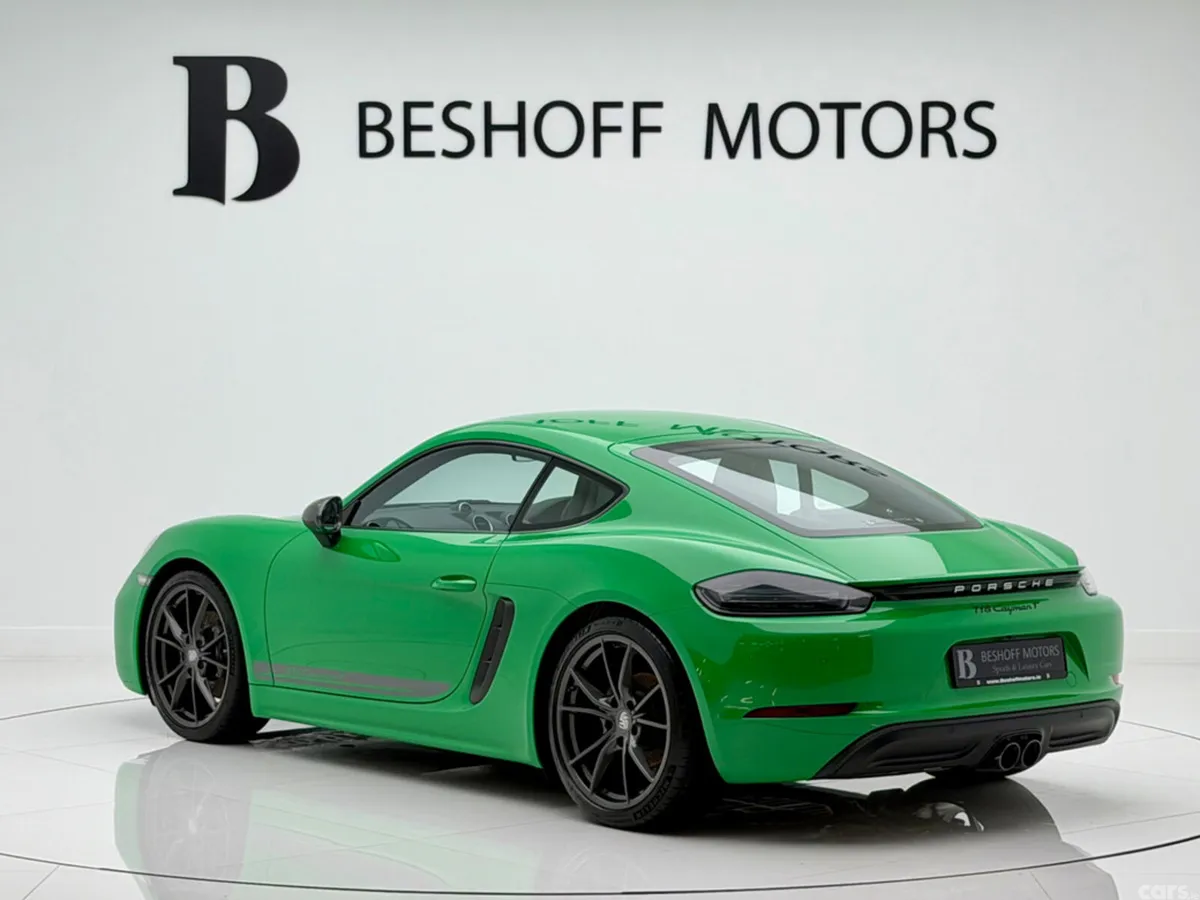 Porsche Cayman Coupe, Petrol, 2024, Green