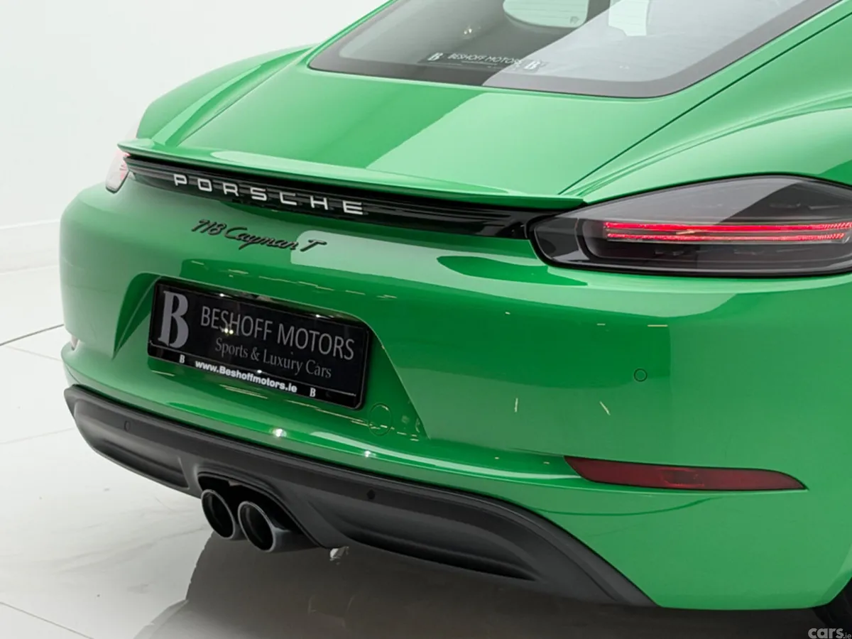 Porsche Cayman Coupe, Petrol, 2024, Green