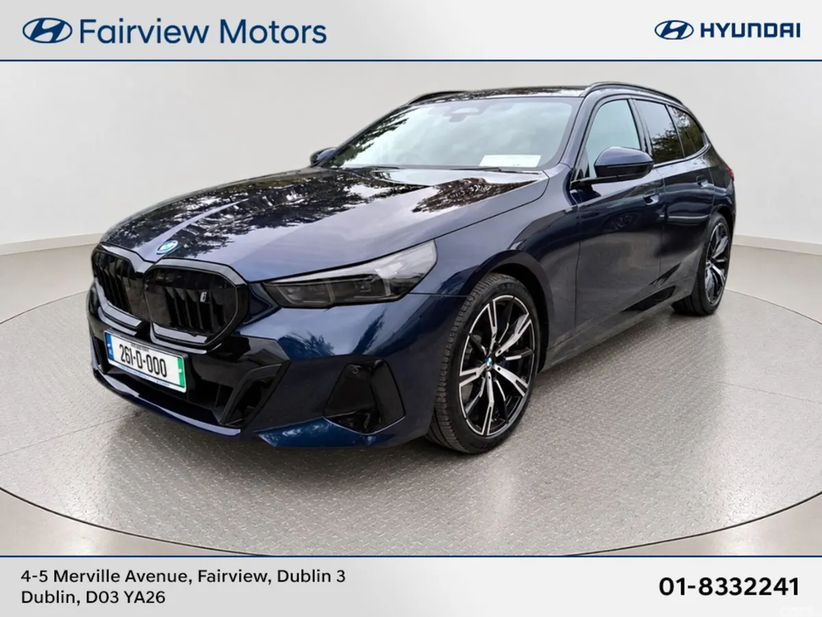 BMW i5 Estate, Electric, 2026, Blue