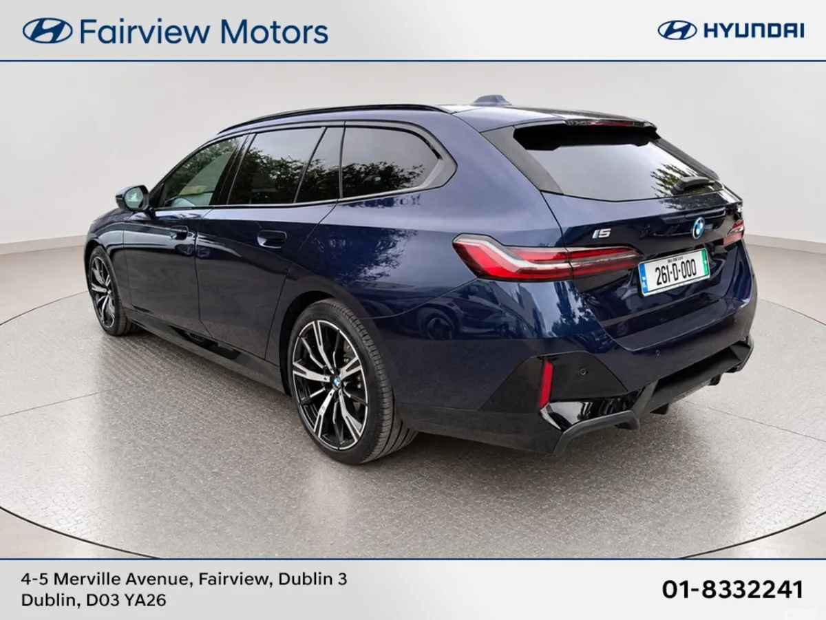 BMW i5 Estate, Electric, 2026, Blue