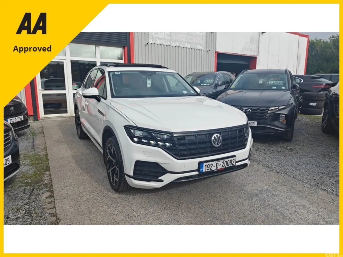 Volkswagen Touareg SUV, Diesel, 2019, White