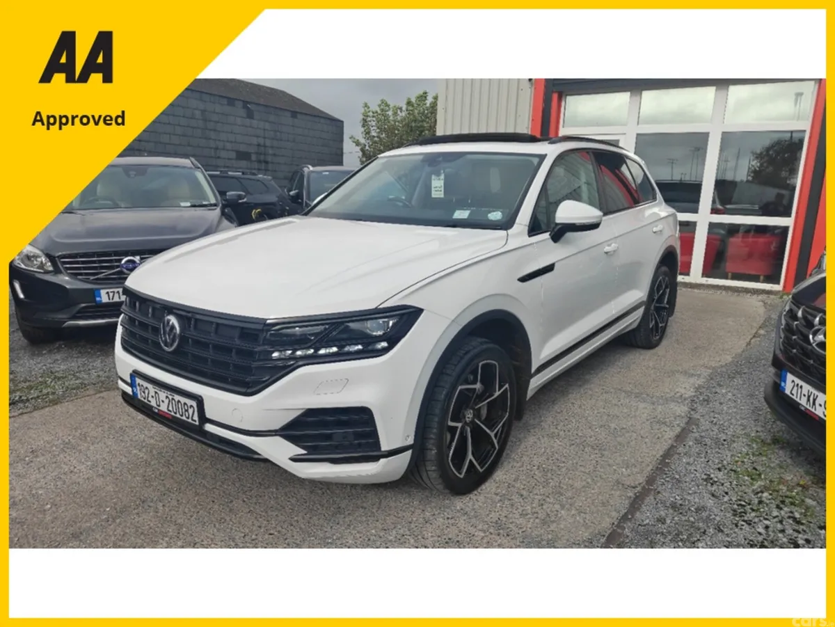 Volkswagen Touareg SUV, Diesel, 2019, White