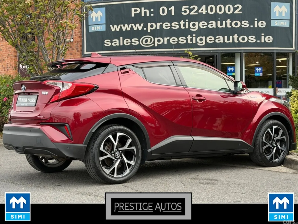 Toyota C-HR Hatchback, Petrol Hybrid, 2017, Red