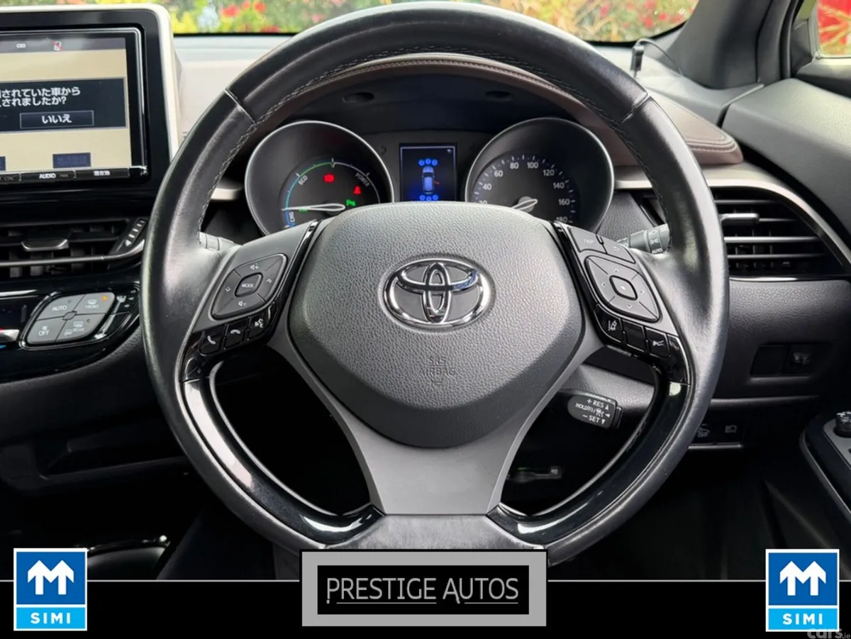 Toyota C-HR Hatchback, Petrol Hybrid, 2017, Red