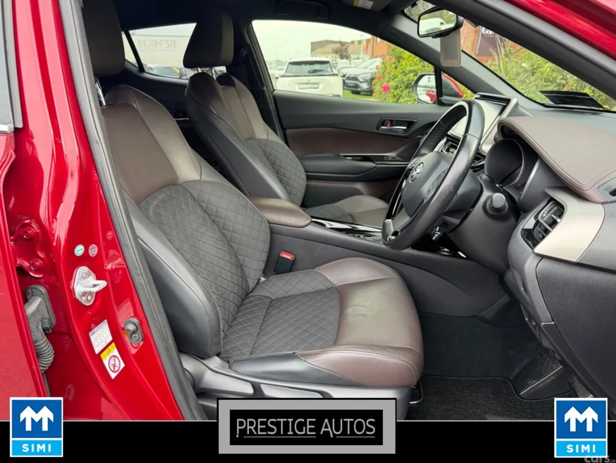 Toyota C-HR Hatchback, Petrol Hybrid, 2017, Red