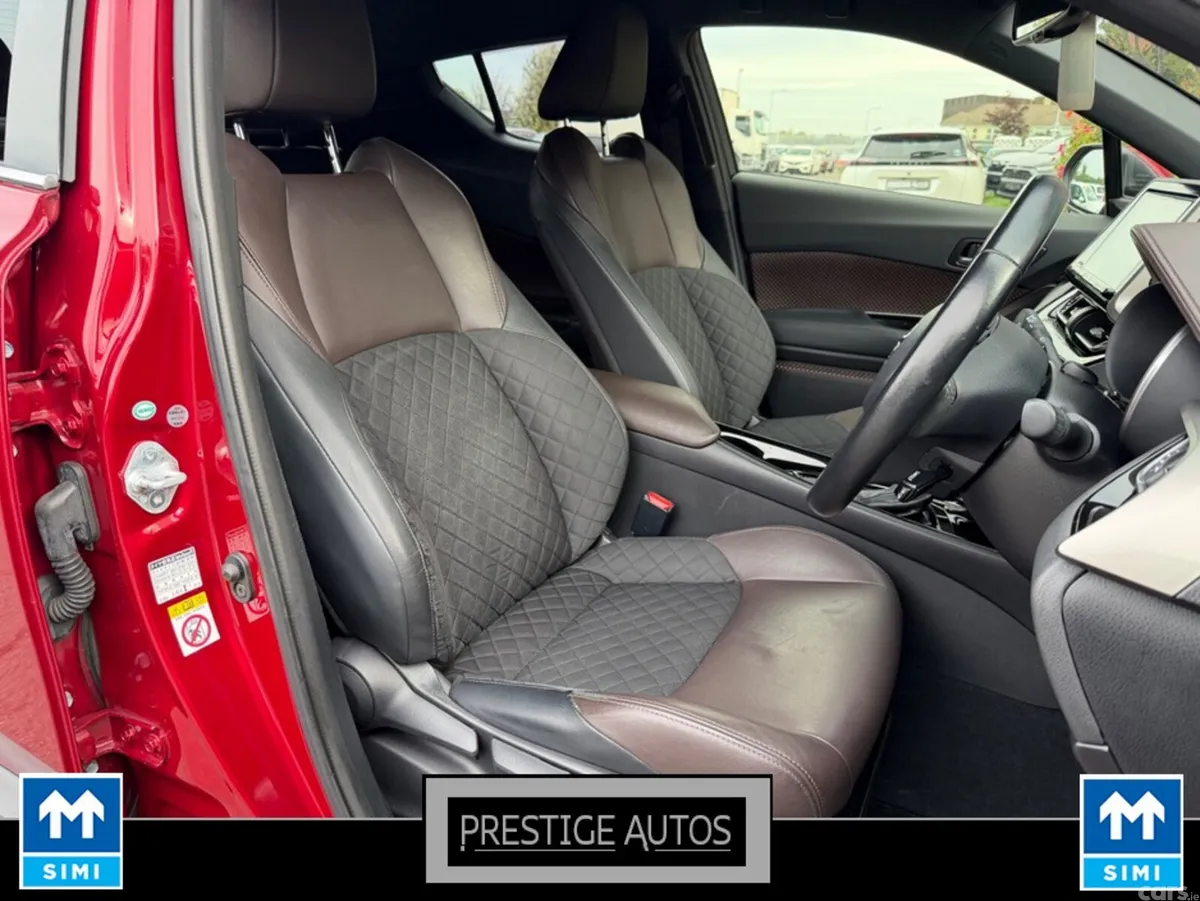 Toyota C-HR Hatchback, Petrol Hybrid, 2017, Red