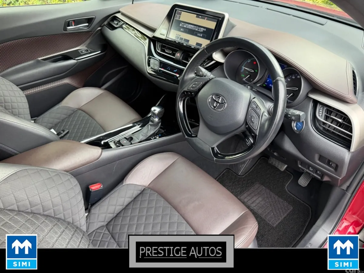 Toyota C-HR Hatchback, Petrol Hybrid, 2017, Red