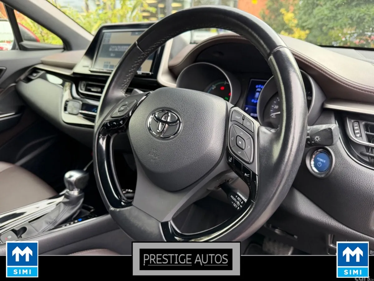 Toyota C-HR Hatchback, Petrol Hybrid, 2017, Red