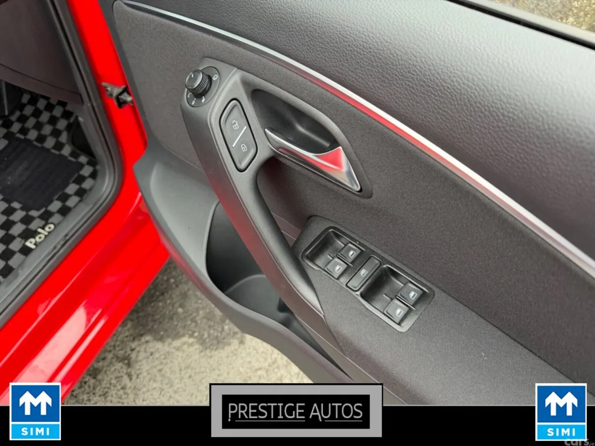 Volkswagen Polo Hatchback, Petrol, 2017, Red