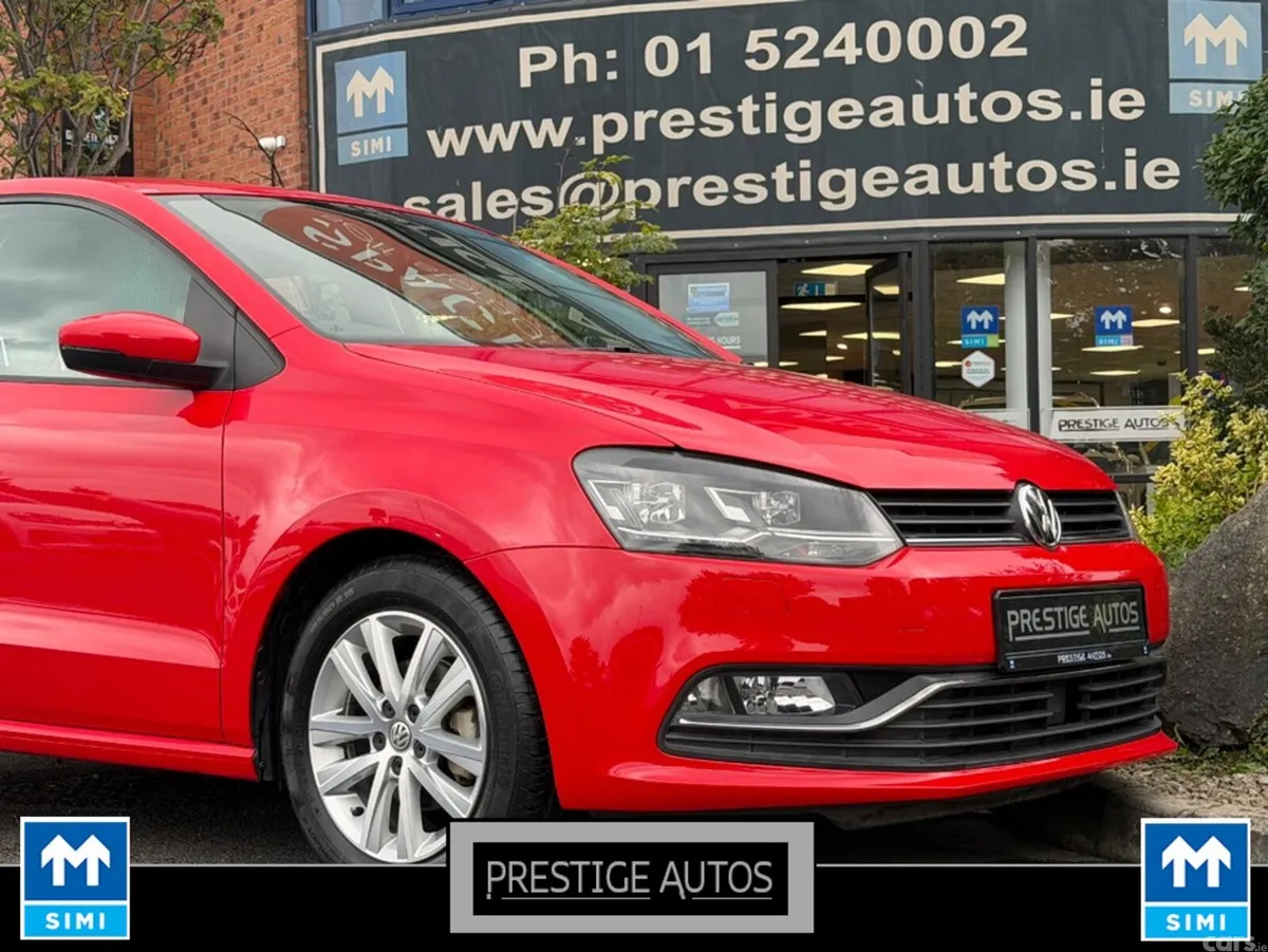 Volkswagen Polo Hatchback, Petrol, 2017, Red