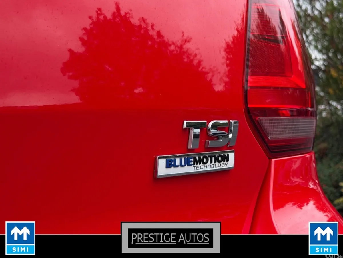 Volkswagen Polo Hatchback, Petrol, 2017, Red
