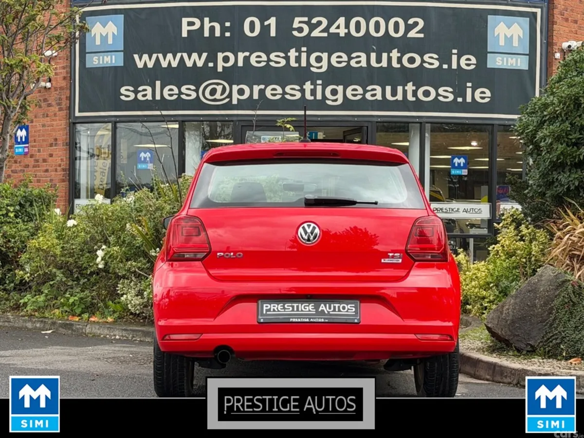 Volkswagen Polo Hatchback, Petrol, 2017, Red