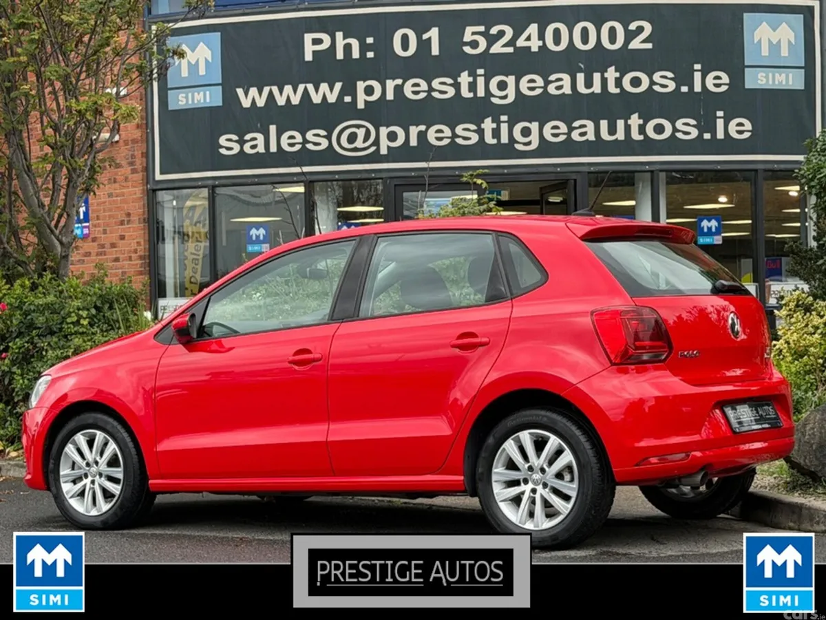 Volkswagen Polo Hatchback, Petrol, 2017, Red