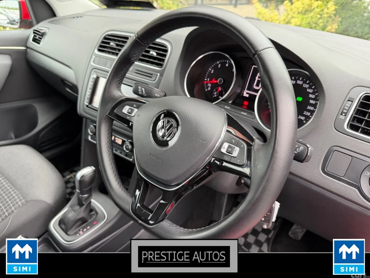 Volkswagen Polo Hatchback, Petrol, 2017, Red