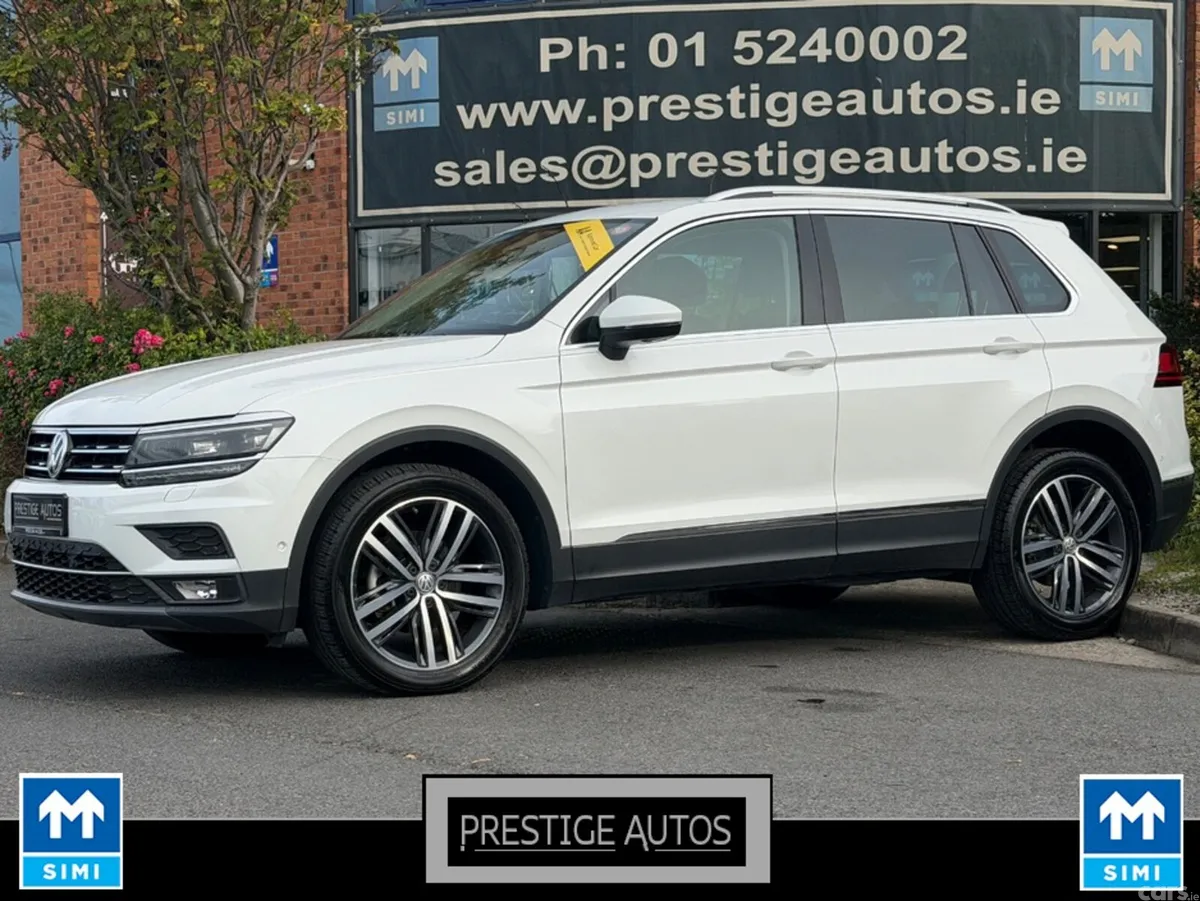 Volkswagen Tiguan SUV, Diesel, 2018, White