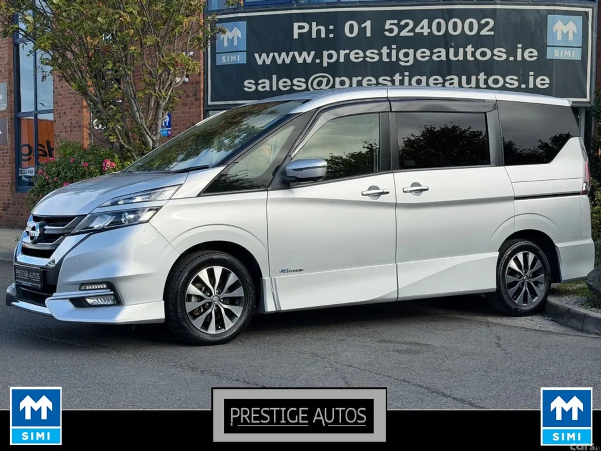 Nissan Serena MPV, Petrol Hybrid, 2018, Silver