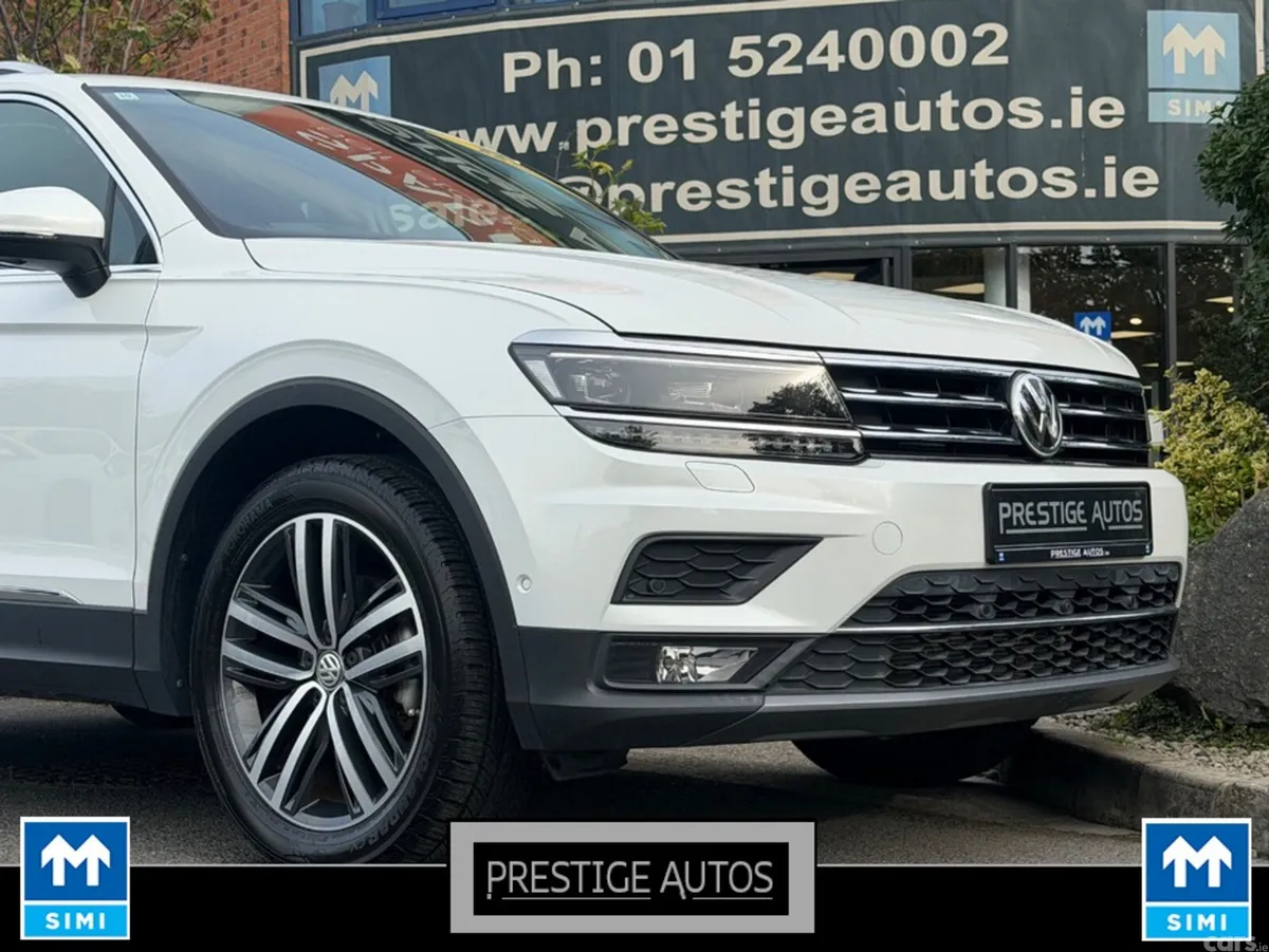Volkswagen Tiguan SUV, Diesel, 2018, White