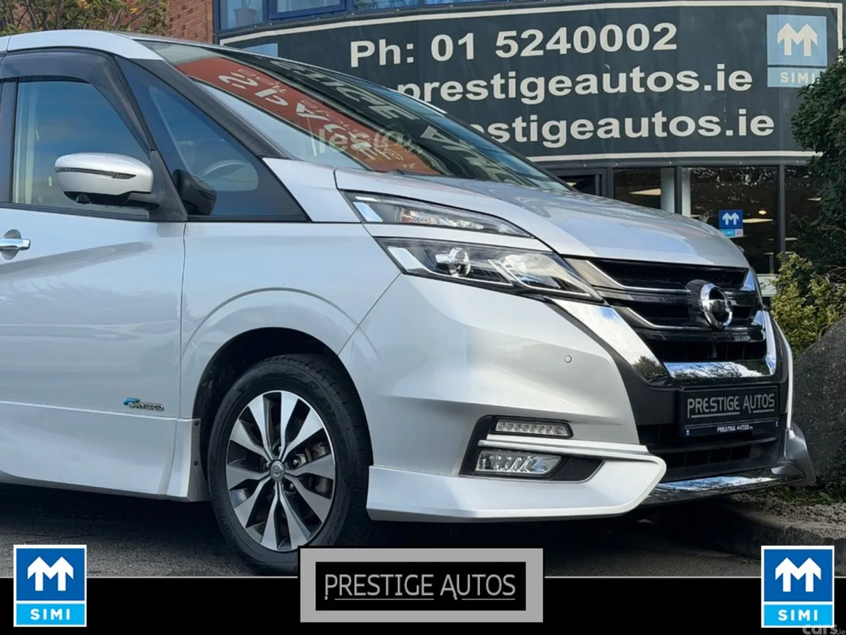Nissan Serena MPV, Petrol Hybrid, 2018, Silver