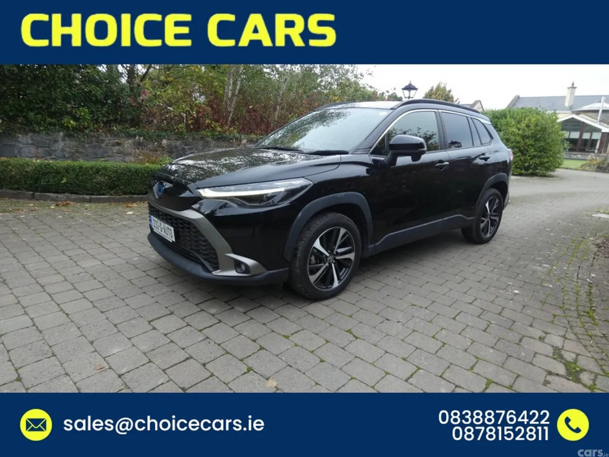 Toyota Corolla Cross Hatchback, Petrol Hybrid, 2023, Black
