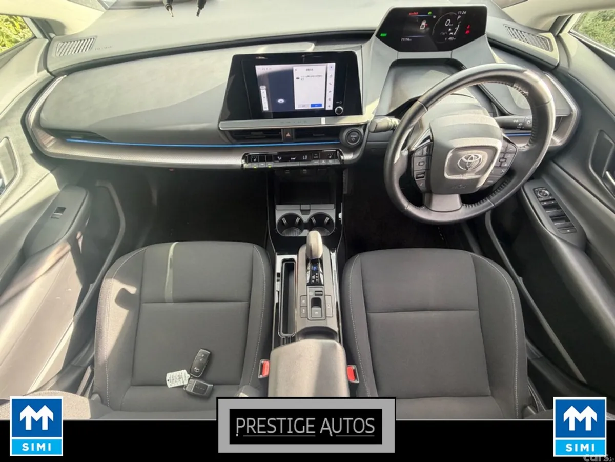 Toyota Prius Saloon, Petrol Hybrid, 2023, White
