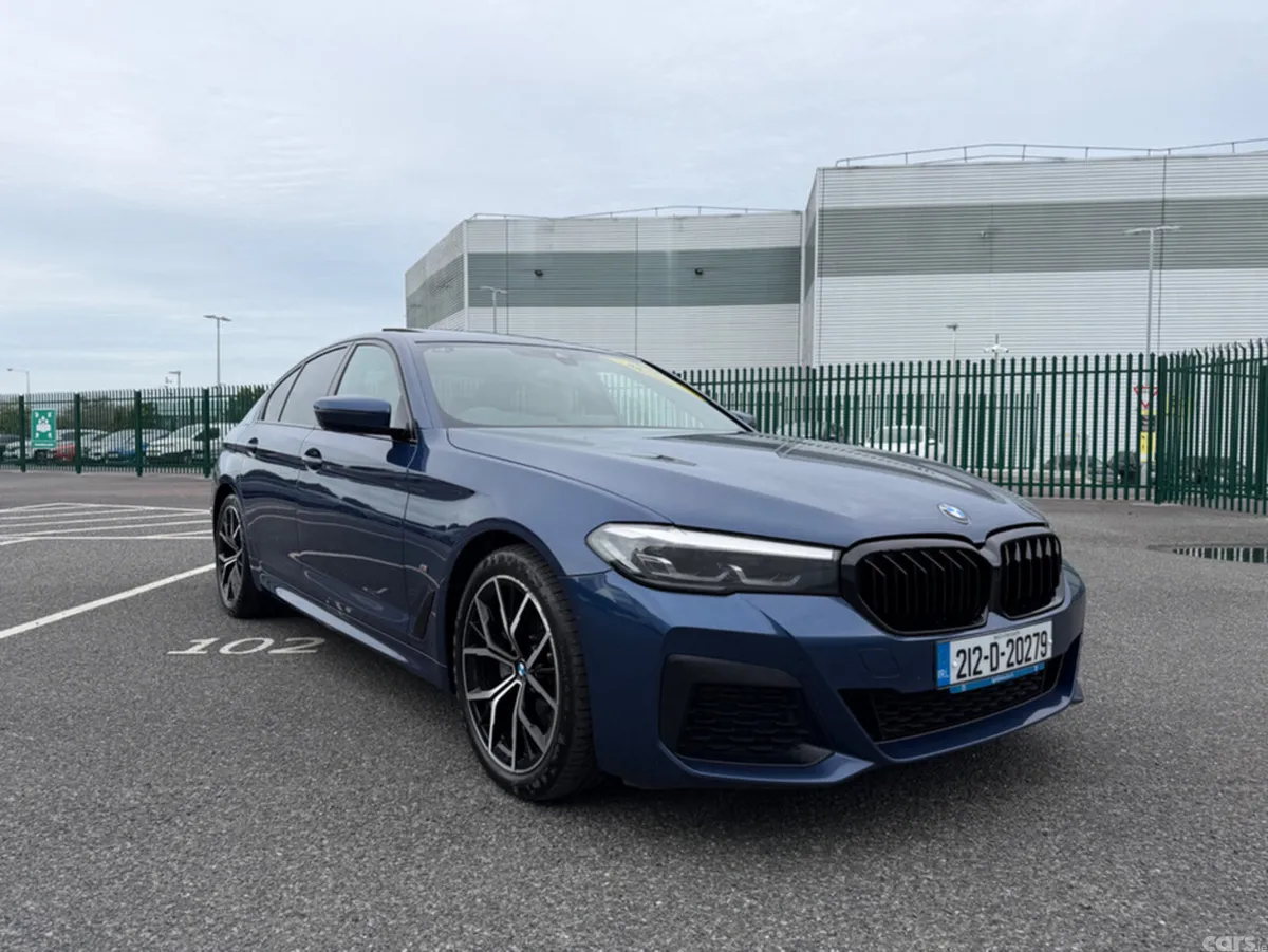 BMW 5-Series Saloon, Diesel, 2021, Blue