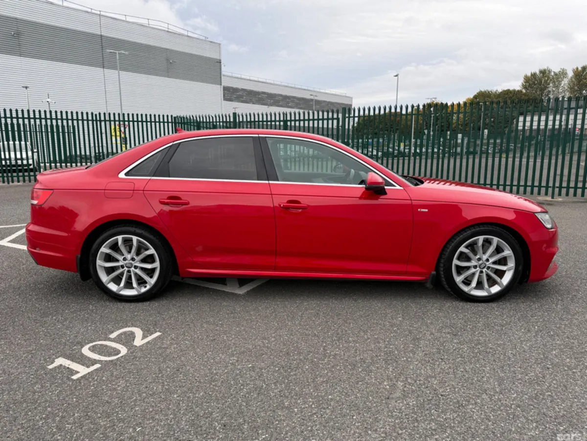 Audi A4 Saloon, Diesel, 2018, Red