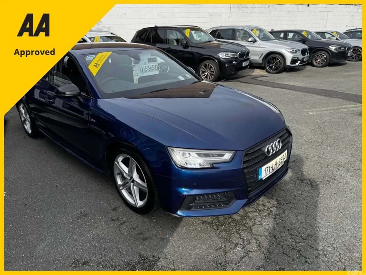 Audi A4 Saloon, Diesel, 2017, Blue
