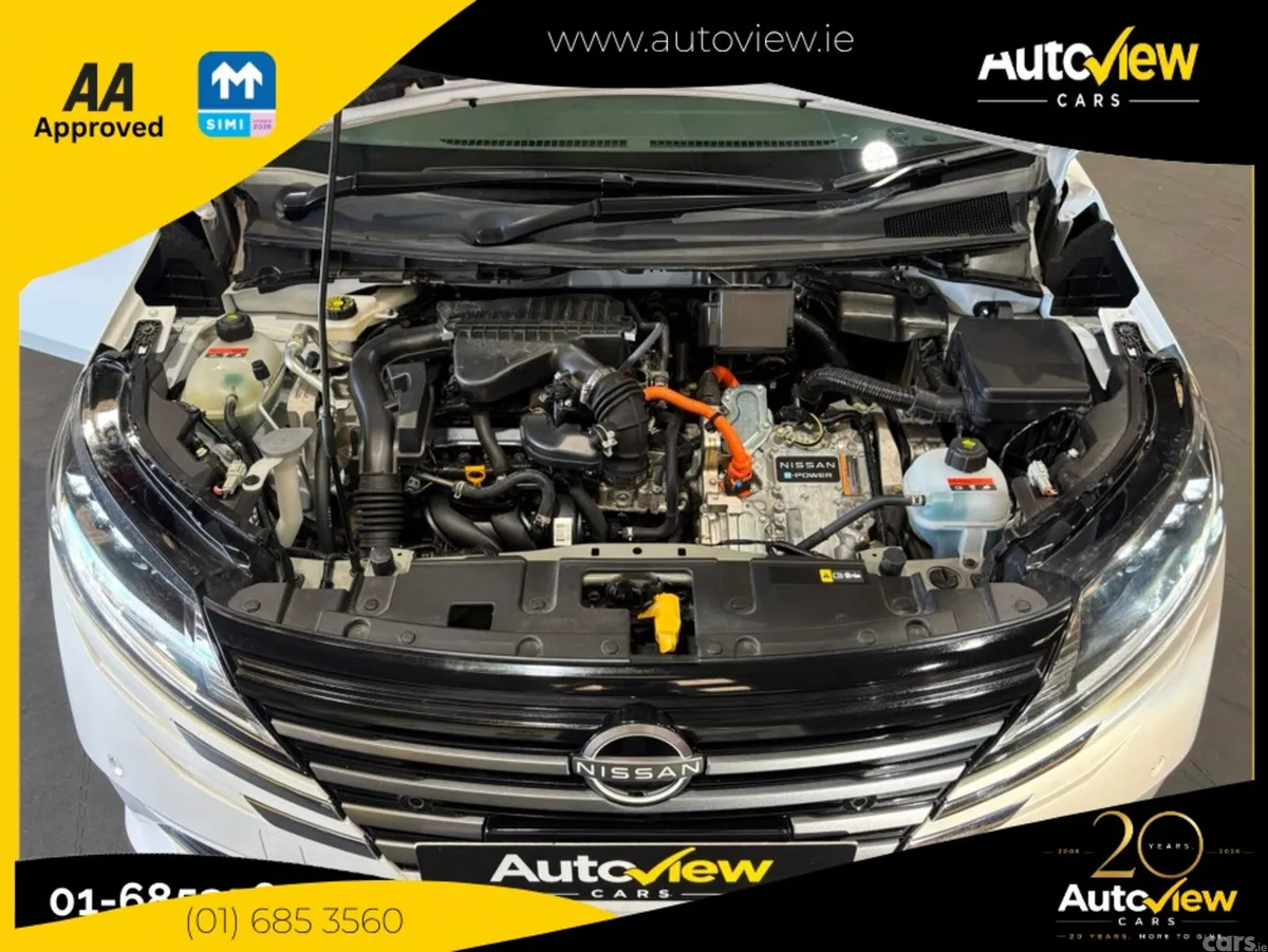 Nissan Note Hatchback, Petrol Hybrid, 2024, White