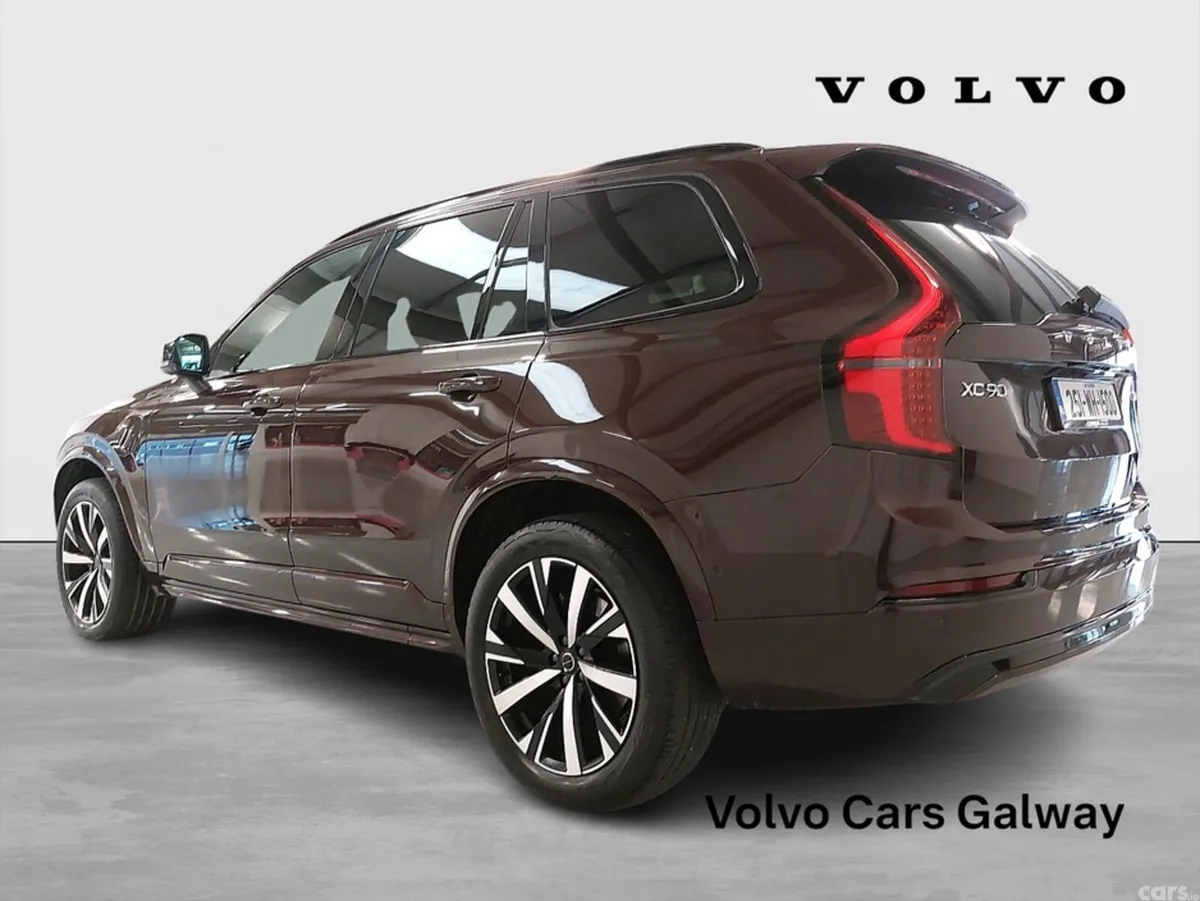 Volvo XC90 SUV, Petrol Plug-in Hybrid, 2025, Red
