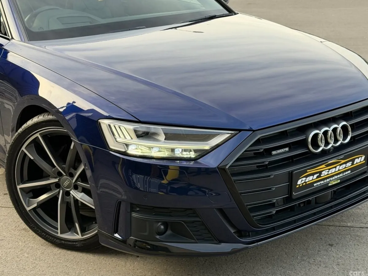 Audi A8 Saloon, Diesel Hybrid, 2021, Blue