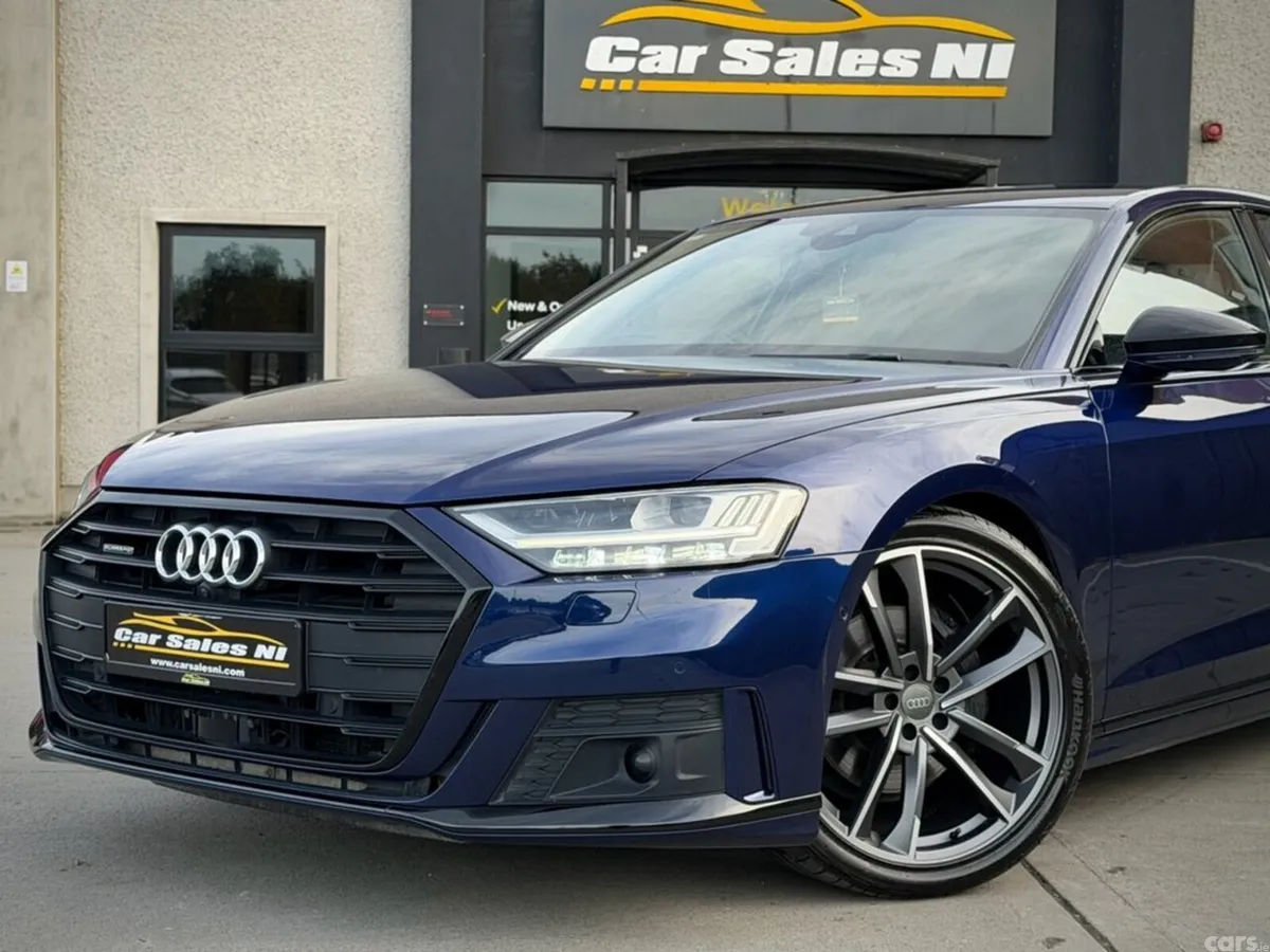 Audi A8 Saloon, Diesel Hybrid, 2021, Blue