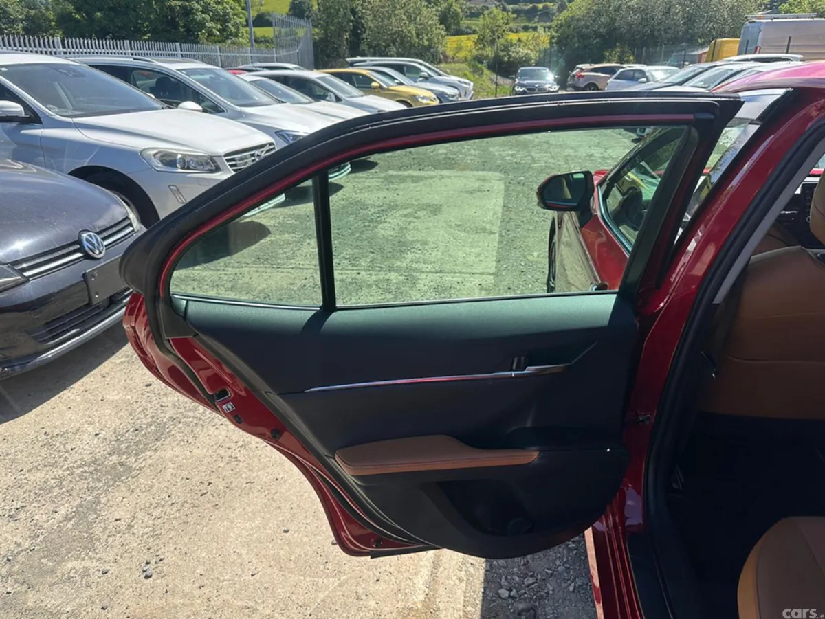 Toyota Camry Saloon, Petrol Hybrid, 2023, Red