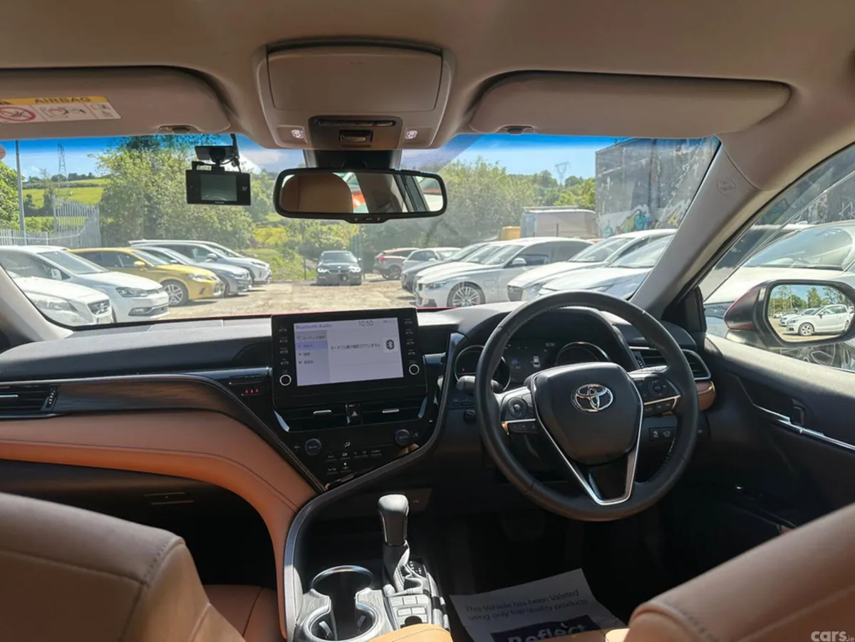 Toyota Camry Saloon, Petrol Hybrid, 2023, Red