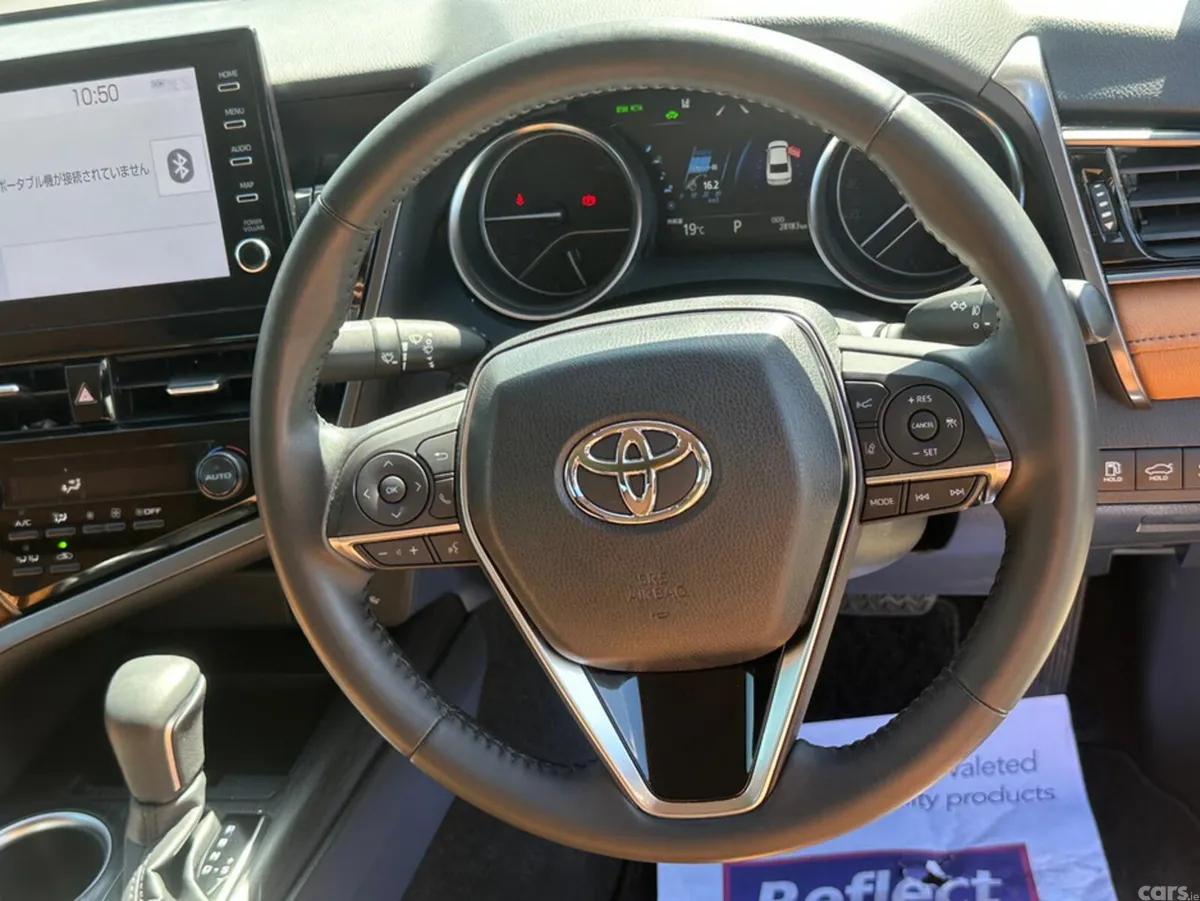 Toyota Camry Saloon, Petrol Hybrid, 2023, Red