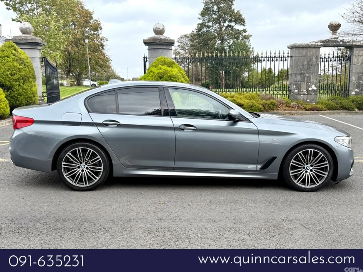 BMW 5-Series Saloon, Diesel, 2017, Grey