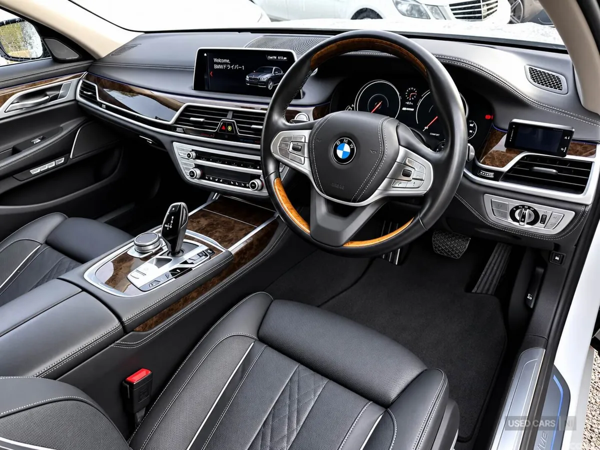 BMW 7-Series , Petrol Hybrid, 2017, White