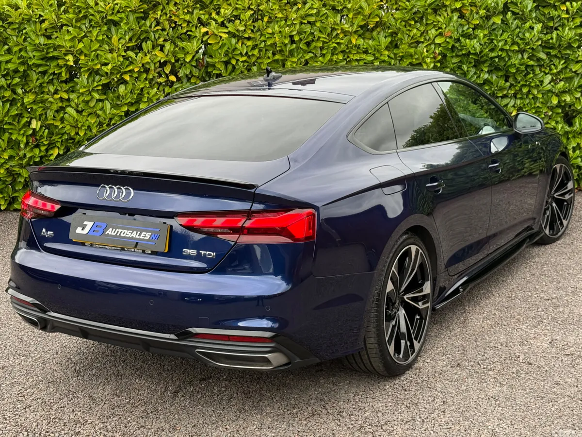 Audi A5 Coupe, Diesel Hybrid, 2021, Blue