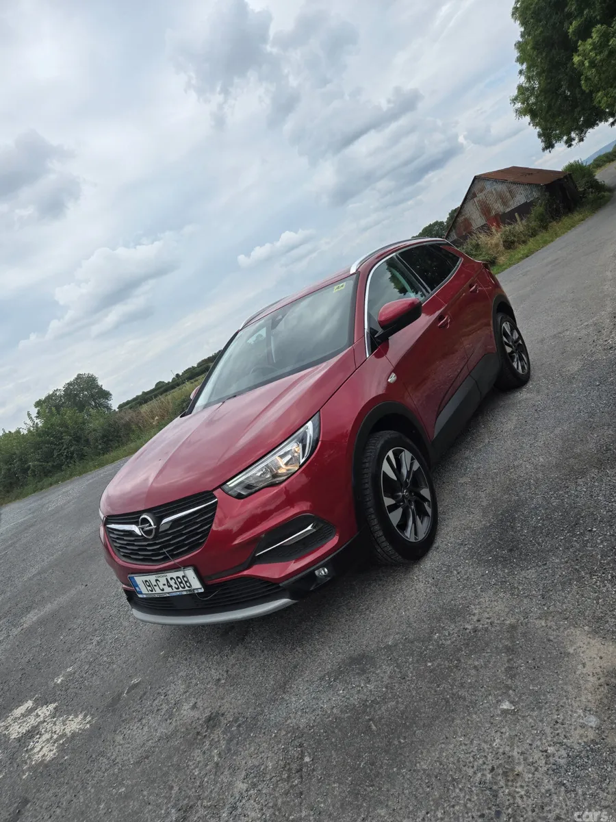 Opel Grandland X SUV, Diesel, 2019, Red